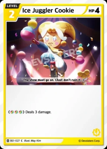 Ice Juggle Cookie (BS1-027)